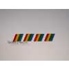 *NEW* Sinclair ZX Spectrum+48 / +128 Replacement Rainbow Badge - Colourway 2